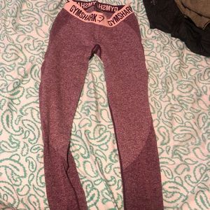 pink GYMSHARK leggings
